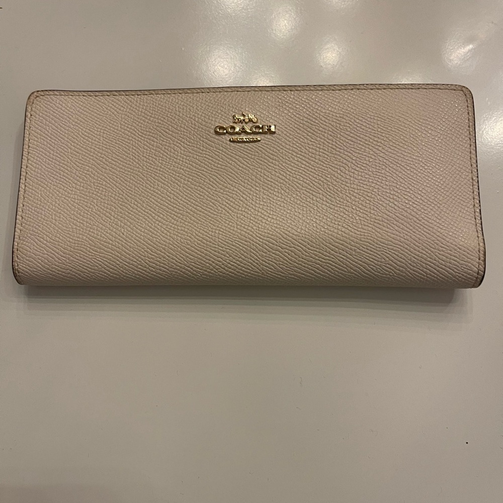 Coach Beige Women's Wallet